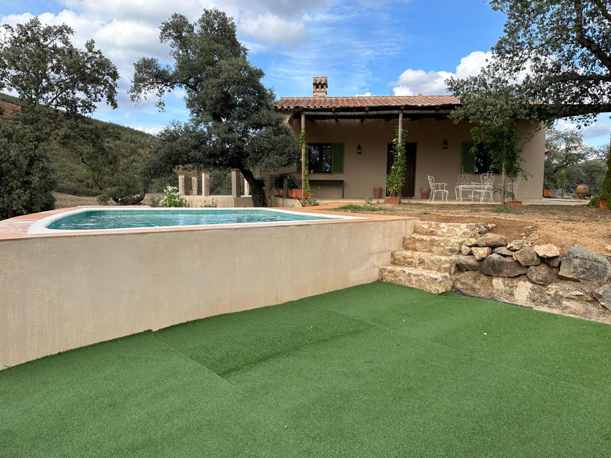 Alojamiento Rural En Aracena. Finca El Rehilete Exterior photo